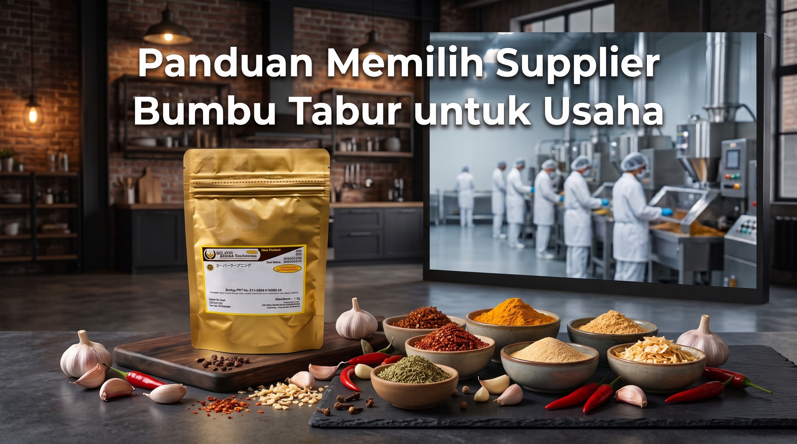 Supplier Bumbu Tabur untuk Usaha: Panduan Memilih