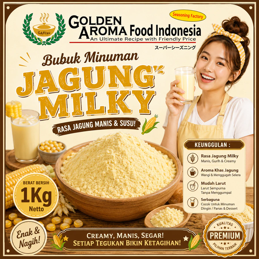 Bubuk Minuman Jagung Milky