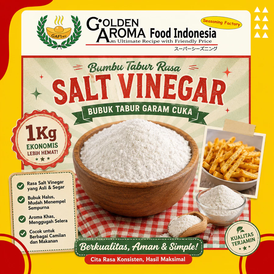 Bumbu Tabur Rasa Salt Vinegar